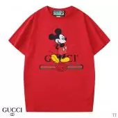 homem gucci t-shirt gg high quality mickey mouse red ggcu38473,gucci t-shirt gg